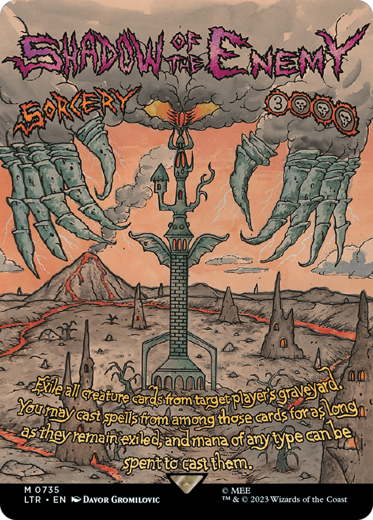 Shadow of the Enemy (Borderless Poster) [The Lord of the Rings: Tales of Middle-Earth] | Gam3 Escape