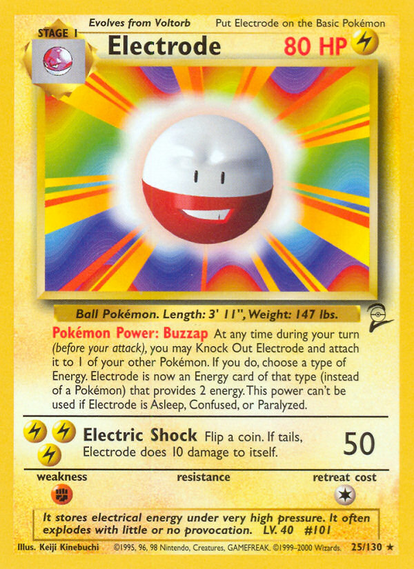 Electrode (25/130) [Base Set 2] | Gam3 Escape