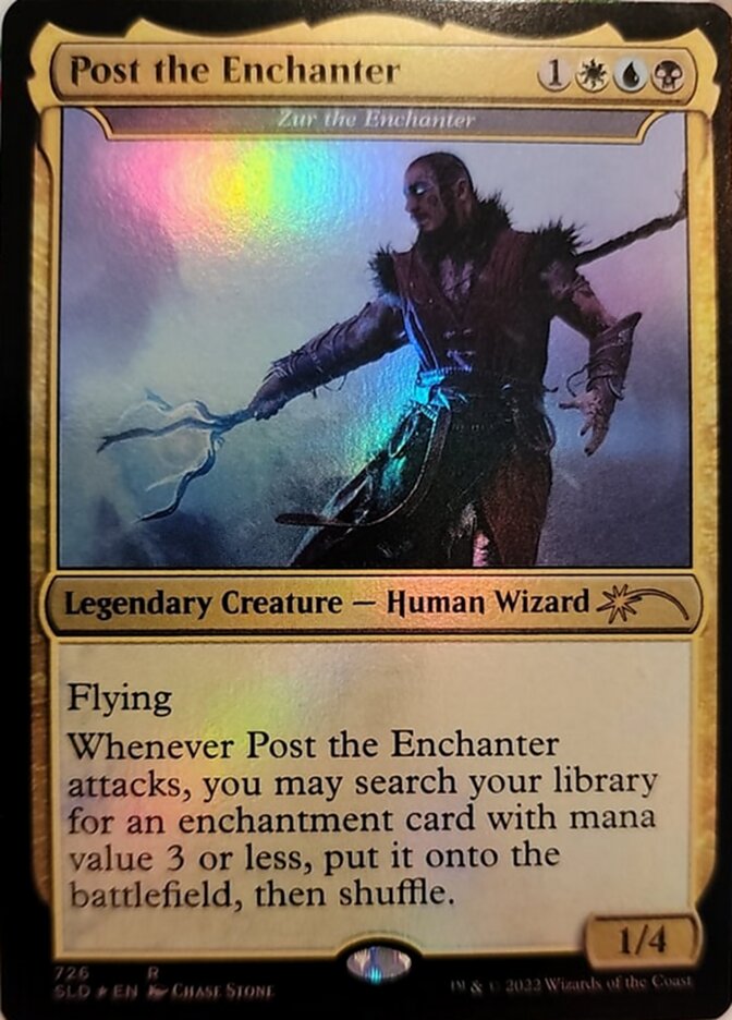 Zur the Enchanter - Post the Enchanter [Secret Lair Drop Promos] | Gam3 Escape