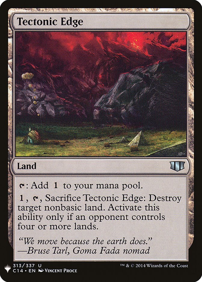 Tectonic Edge [Mystery Booster] | Gam3 Escape