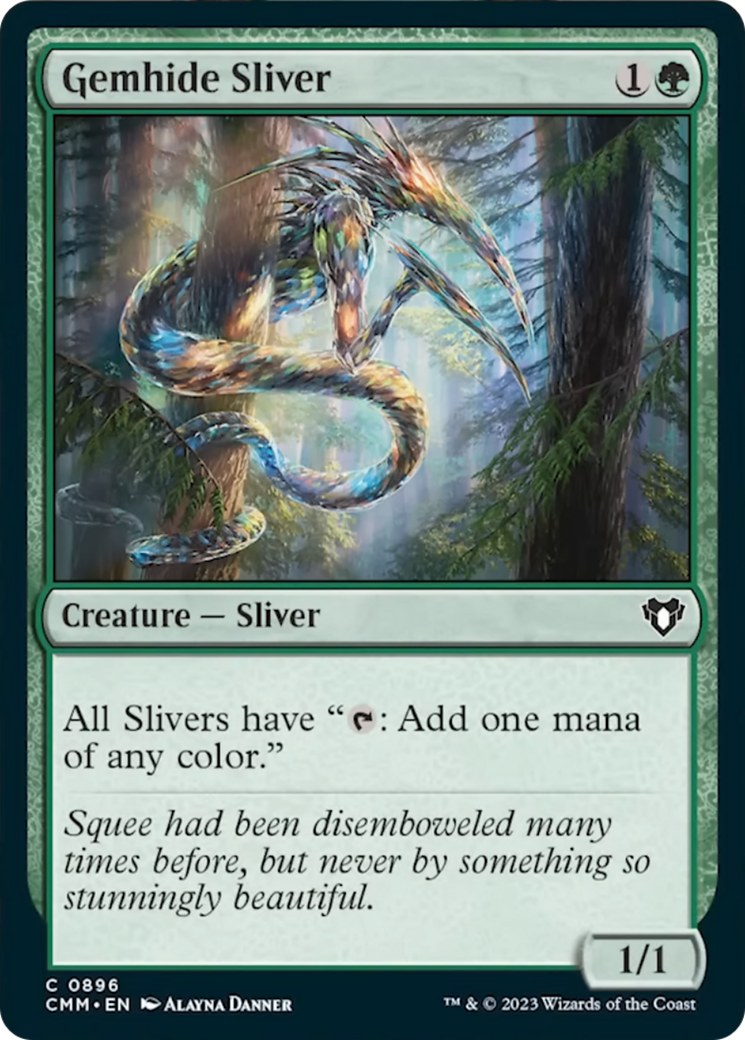 Gemhide Sliver [Commander Masters] | Gam3 Escape