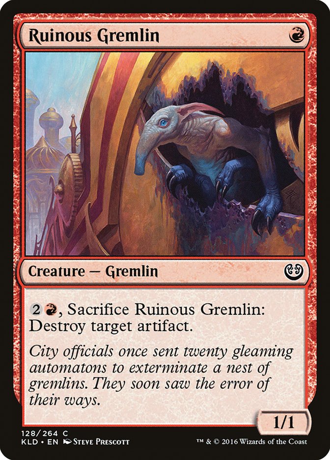 Ruinous Gremlin [Kaladesh] | Gam3 Escape