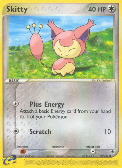 Skitty (70/109) [EX: Ruby & Sapphire] | Gam3 Escape