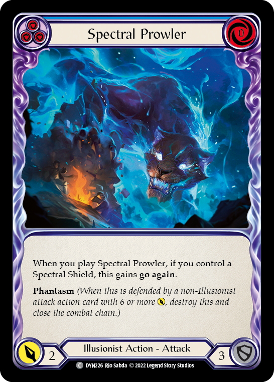 Spectral Prowler (Blue) [DYN226] (Dynasty) | Gam3 Escape
