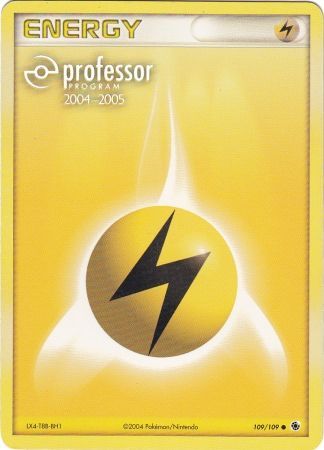 Lightning Energy (109/109) (2004 2005) [Professor Program Promos] | Gam3 Escape