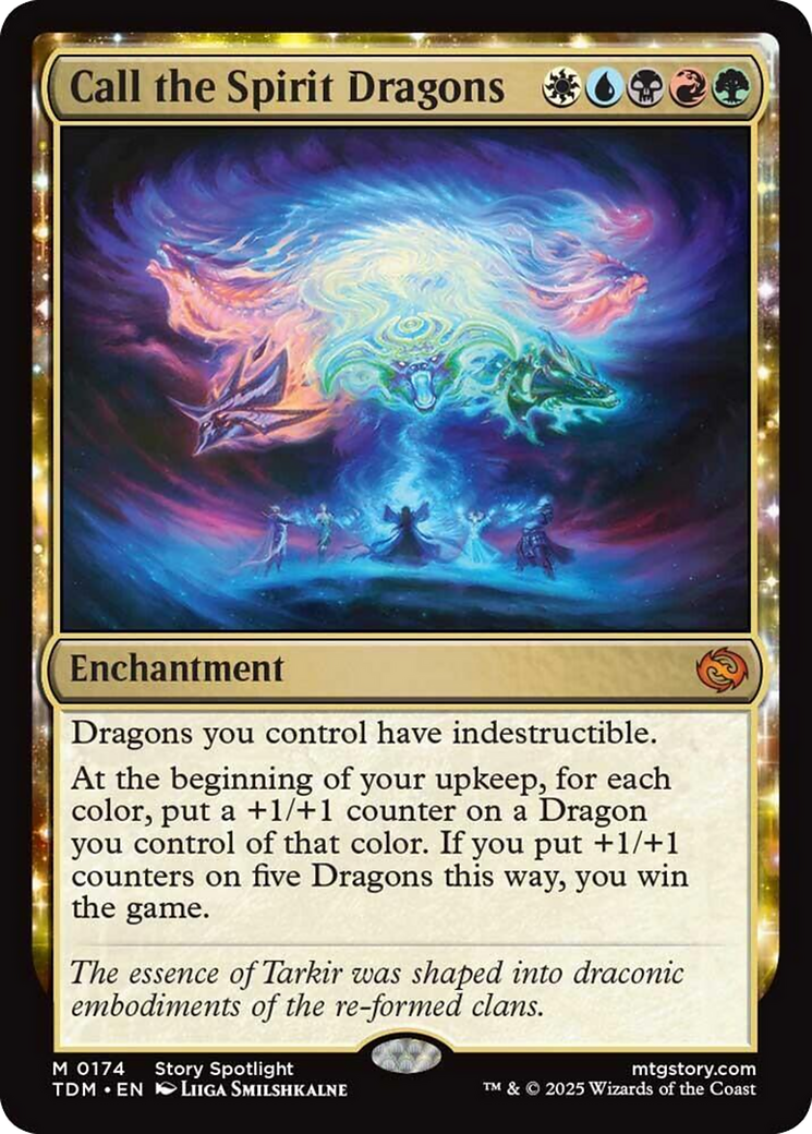 Call the Spirit Dragons [Tarkir: Dragonstorm] | Gam3 Escape