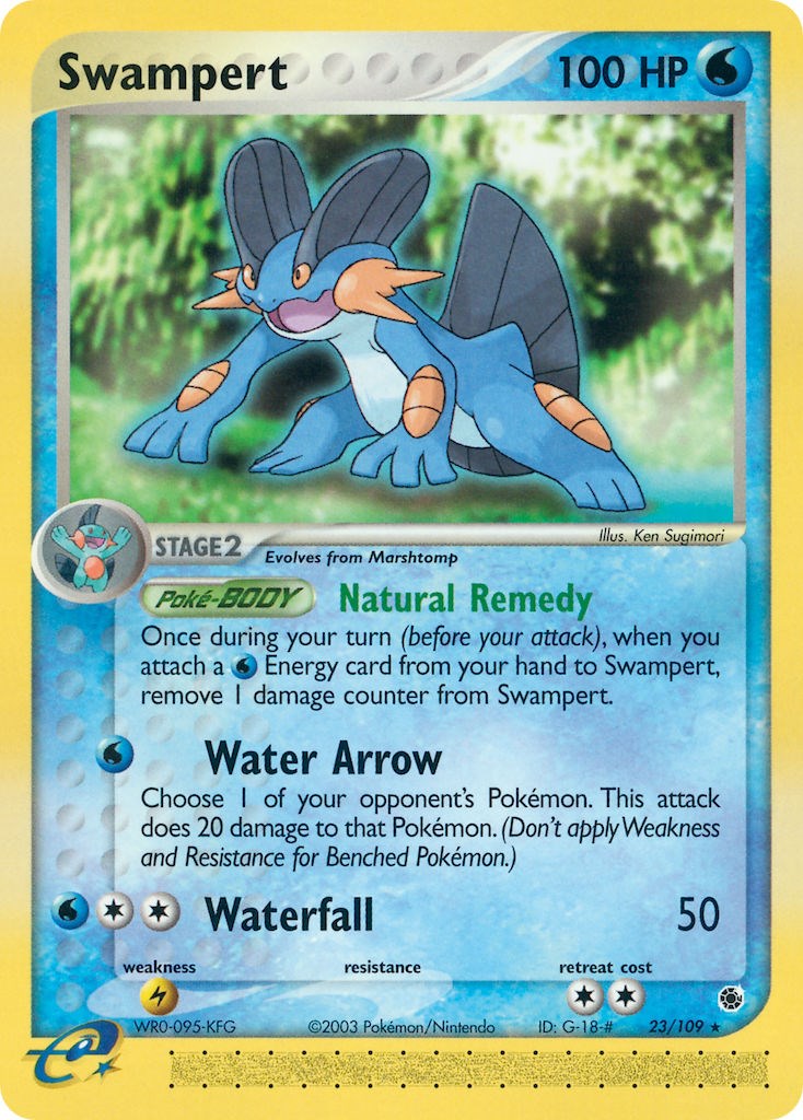 Swampert (23/109) [EX: Ruby & Sapphire] | Gam3 Escape