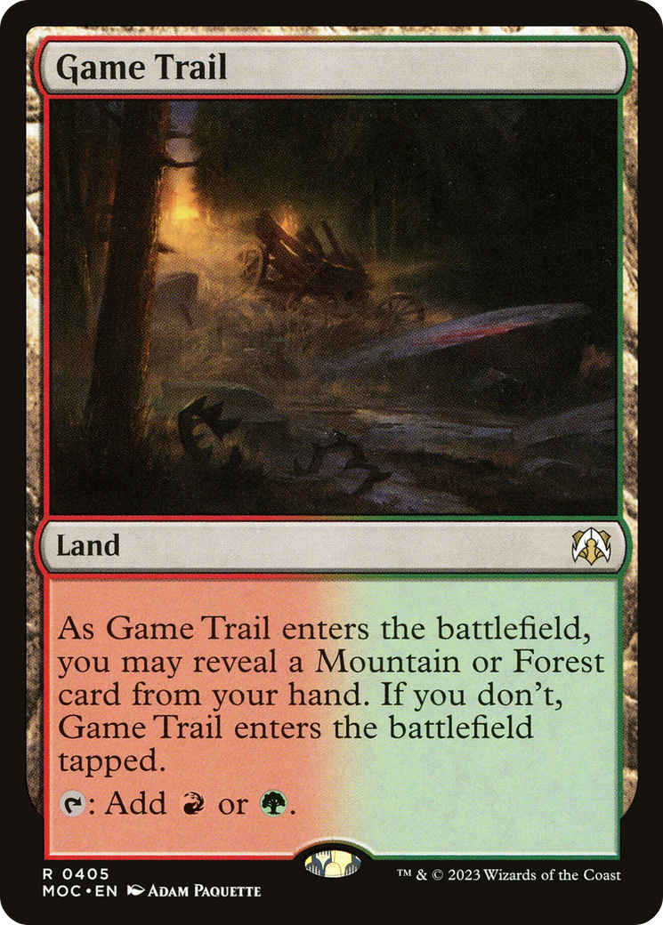 Game Trail [March of the Machine Commander] | Gam3 Escape