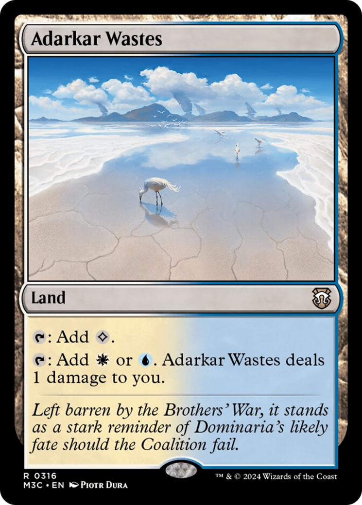 Adarkar Wastes [Modern Horizons 3 Commander] | Gam3 Escape