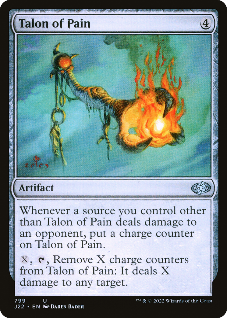 Talon of Pain [Jumpstart 2022] | Gam3 Escape