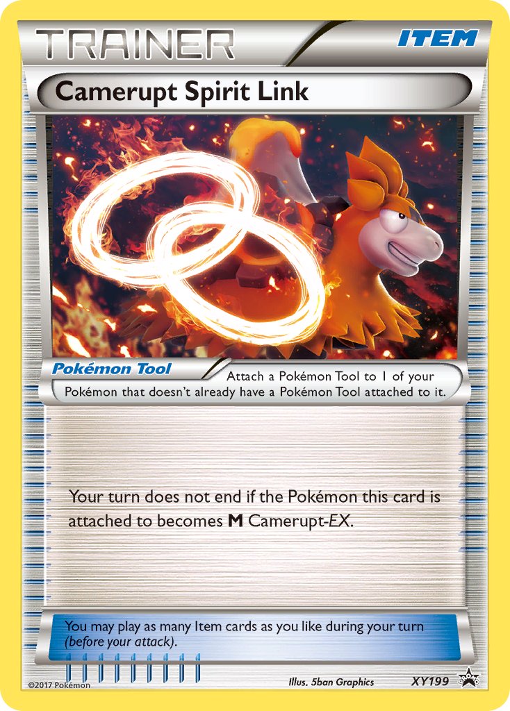 Camerupt Spirit Link (XY199) [XY: Black Star Promos] | Gam3 Escape