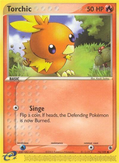 Torchic (74/109) [EX: Ruby & Sapphire] | Gam3 Escape
