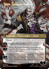 Sorin of House Markov // Sorin, Ravenous Neonate (Borderless) [Modern Horizons 3] | Gam3 Escape