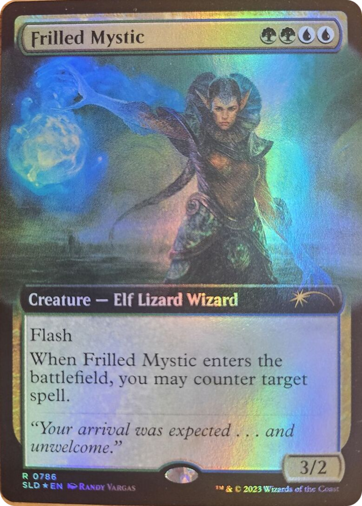 Frilled Mystic (Extended Art) [Secret Lair Drop Series] | Gam3 Escape