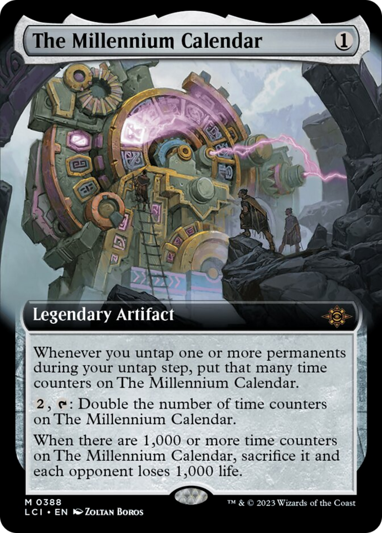 The Millennium Calendar (Extended Art) [The Lost Caverns of Ixalan] | Gam3 Escape