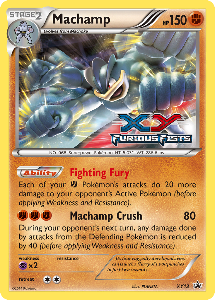 Machamp (XY13) [XY: Black Star Promos] | Gam3 Escape