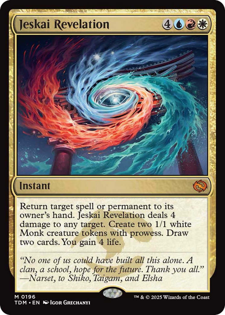 Jeskai Revelation [Tarkir: Dragonstorm] | Gam3 Escape