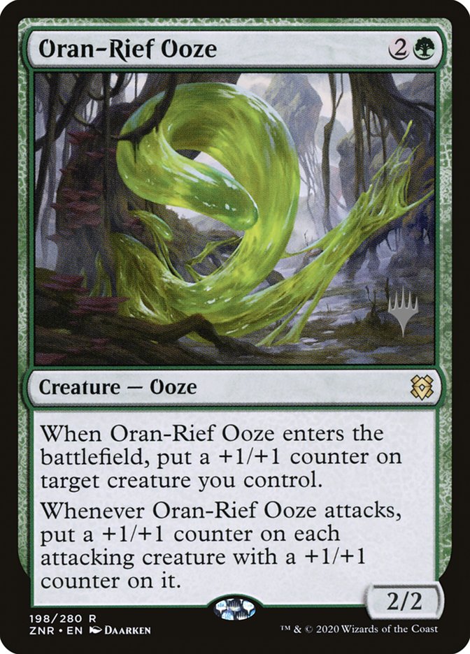 Oran-Rief Ooze (Promo Pack) [Zendikar Rising Promos] | Gam3 Escape