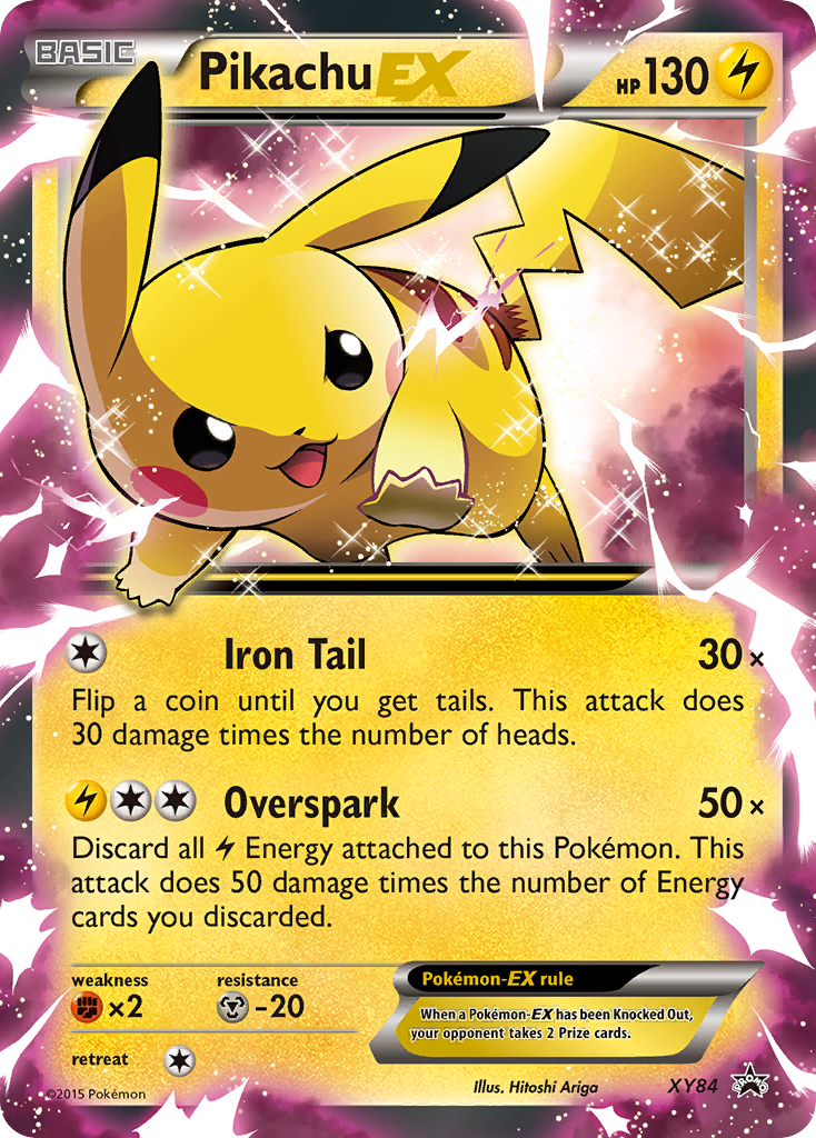 Pikachu EX (XY84) [XY: Black Star Promos] | Gam3 Escape