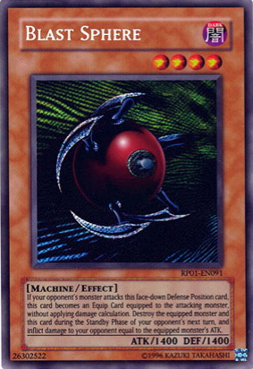 Blast Sphere [RP01-EN091] Secret Rare | Gam3 Escape