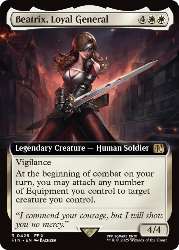 Beatrix, Loyal General (Extended Art) [FINAL FANTASY] | Gam3 Escape