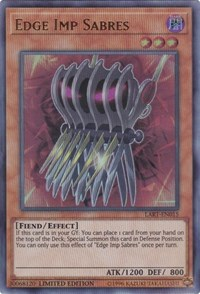 Edge Imp Sabres [LART-EN015] Ultra Rare | Gam3 Escape