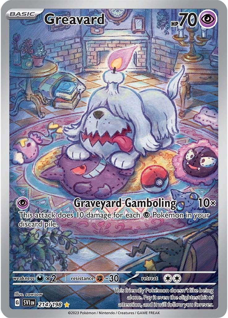 Greavard (214/198) [Scarlet & Violet: Base Set] | Gam3 Escape