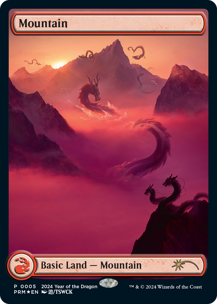 Mountain (Year of the Dragon 2024) [Standard Showdown Promos] | Gam3 Escape