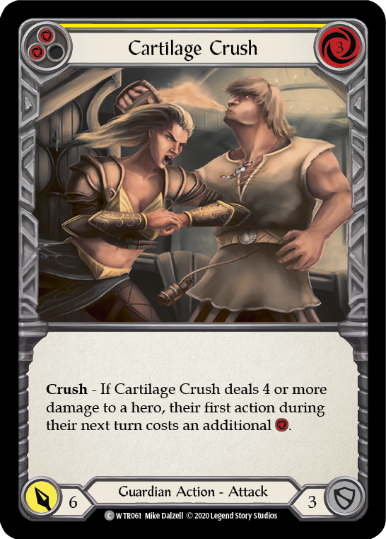 Cartilage Crush (Yellow) [U-WTR061] (Welcome to Rathe Unlimited)  Unlimited Rainbow Foil | Gam3 Escape