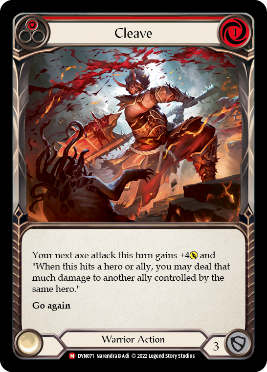 Cleave [DYN071] (Dynasty)  Rainbow Foil | Gam3 Escape
