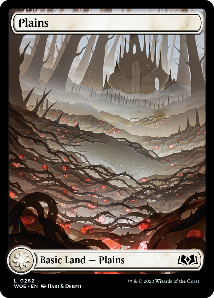 Plains (262) (Full-Art) [Wilds of Eldraine] | Gam3 Escape