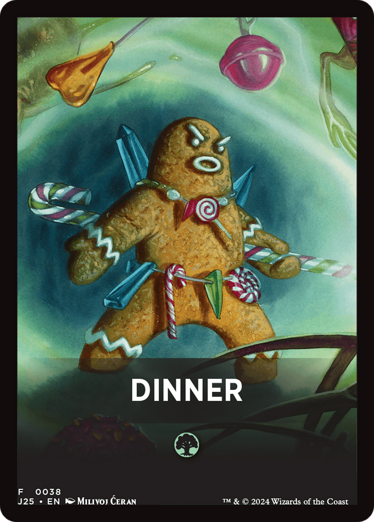 Dinner Theme Card [Foundations Jumpstart Front Cards] | Gam3 Escape