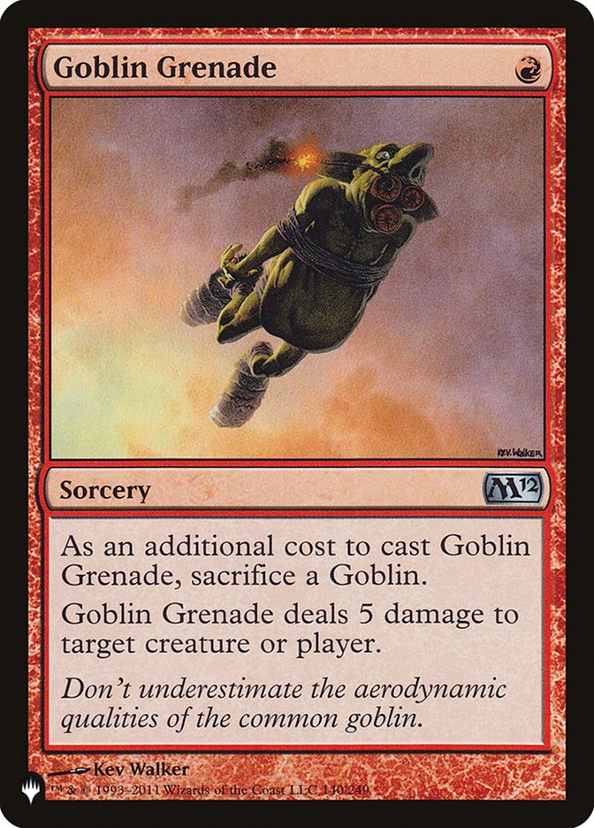 Goblin Grenade [The List] | Gam3 Escape