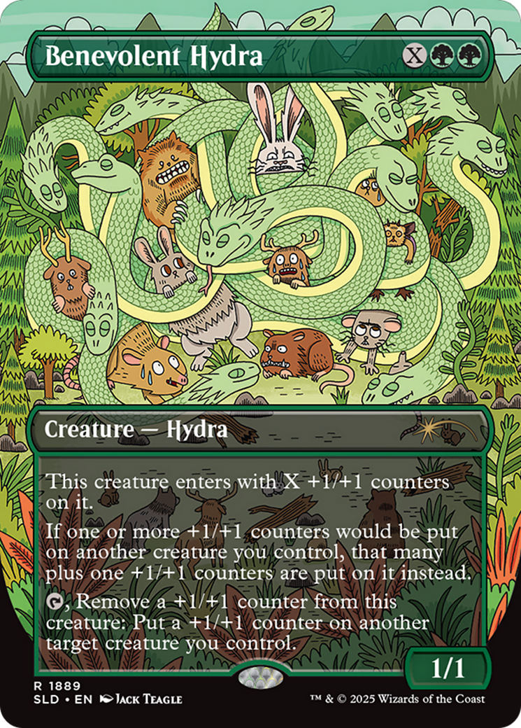 Benevolent Hydra (Rainbow Foil) [Secret Lair Drop Series] | Gam3 Escape