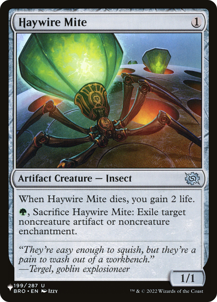 Haywire Mite [The List Reprints] | Gam3 Escape