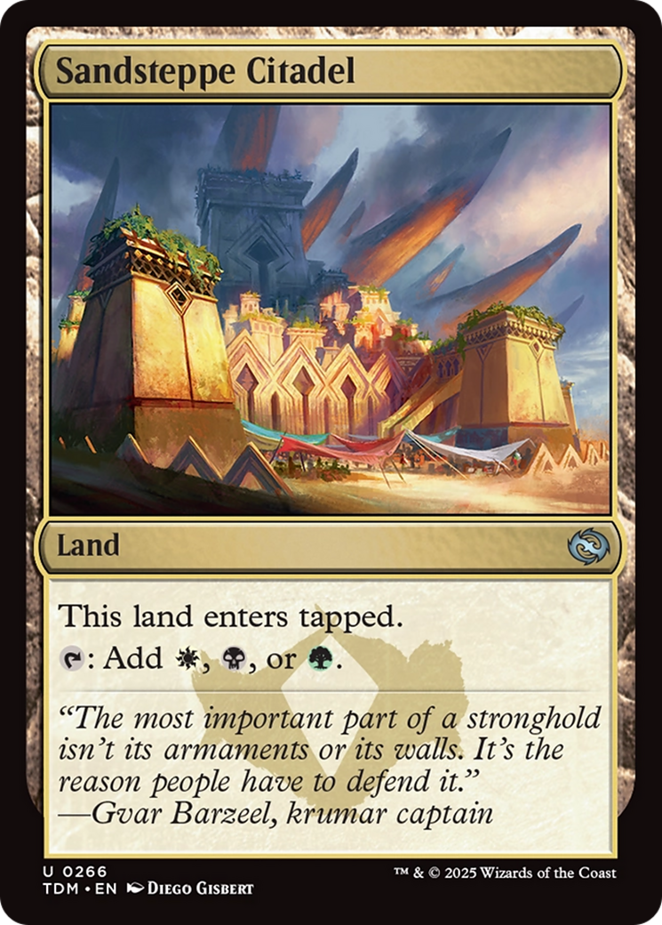 Sandsteppe Citadel [Tarkir: Dragonstorm] | Gam3 Escape