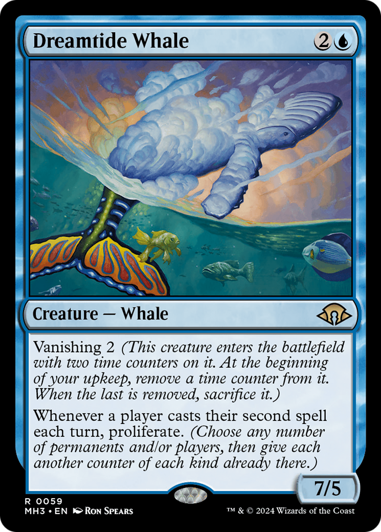 Dreamtide Whale [Modern Horizons 3] | Gam3 Escape