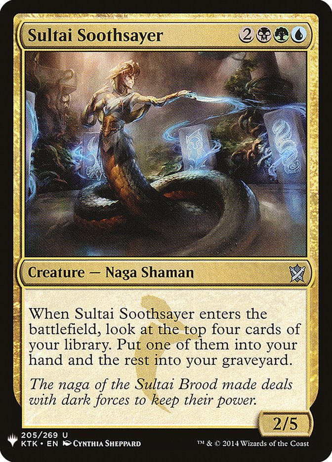 Sultai Soothsayer [Mystery Booster] | Gam3 Escape