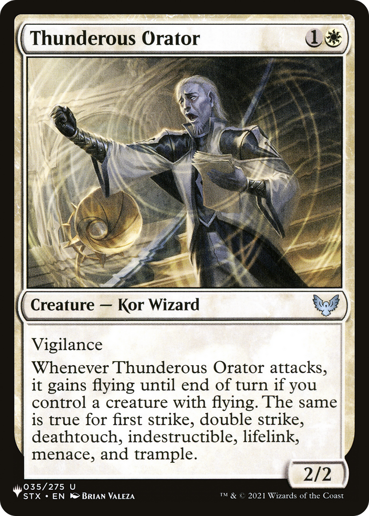 Thunderous Orator [The List] | Gam3 Escape