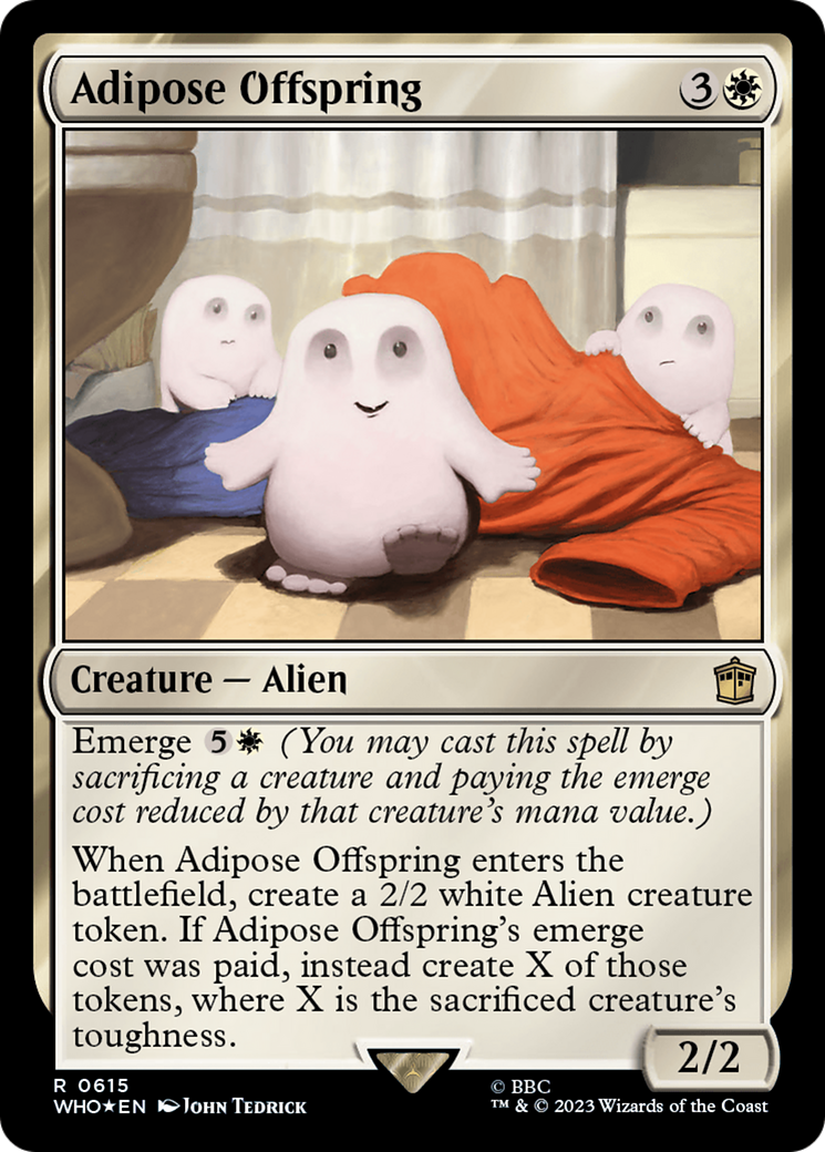 Adipose Offspring (Surge Foil) [Doctor Who] | Gam3 Escape