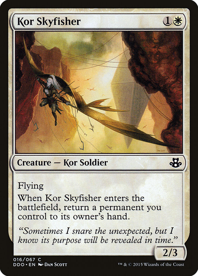 Kor Skyfisher [Duel Decks: Elspeth vs. Kiora] | Gam3 Escape