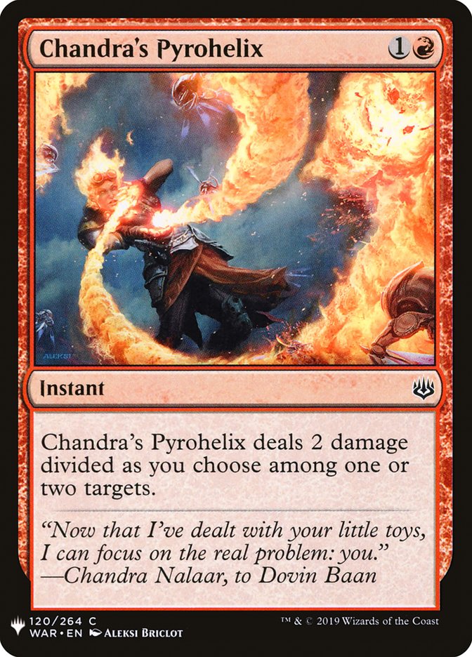 Chandra's Pyrohelix [Mystery Booster] | Gam3 Escape