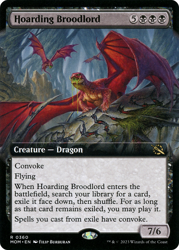 Hoarding Broodlord (Extended Art) [March of the Machine] | Gam3 Escape