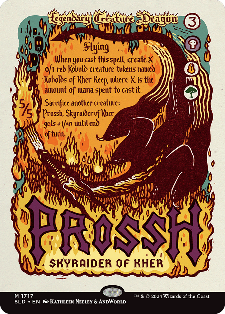 Prossh, Skyraider of Kher (Rainbow Foil) [Secret Lair Drop Series] | Gam3 Escape