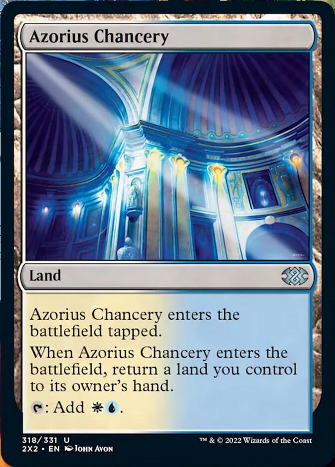 Azorius Chancery [Double Masters 2022] | Gam3 Escape