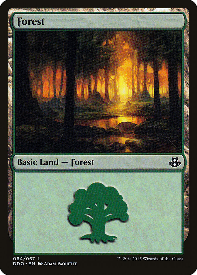 Forest (64) [Duel Decks: Elspeth vs. Kiora] | Gam3 Escape