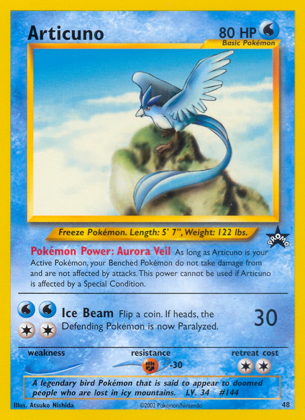 Articuno (48) [Wizards of the Coast: Black Star Promos] | Gam3 Escape