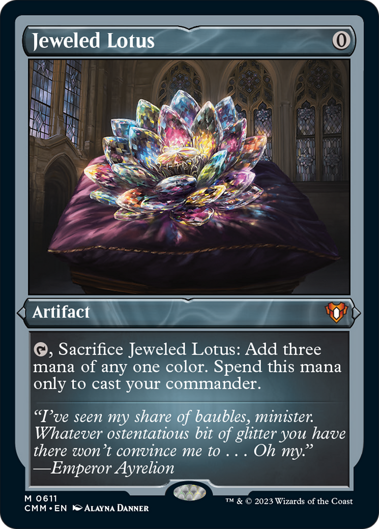 Jeweled Lotus (Foil Etched) [Commander Masters] | Gam3 Escape