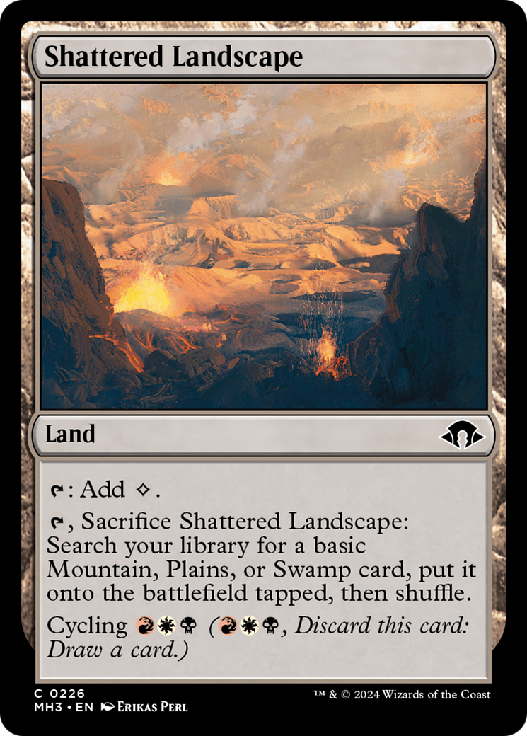 Shattered Landscape [Modern Horizons 3] | Gam3 Escape