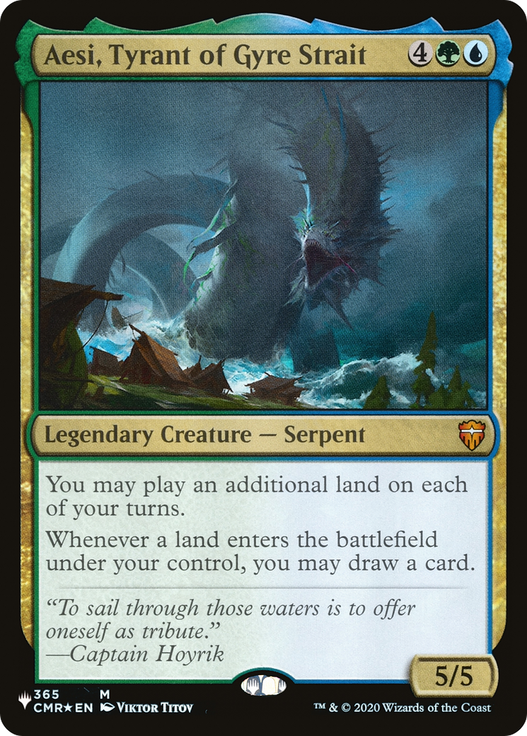 Aesi, Tyrant of Gyre Strait [The List Reprints] | Gam3 Escape